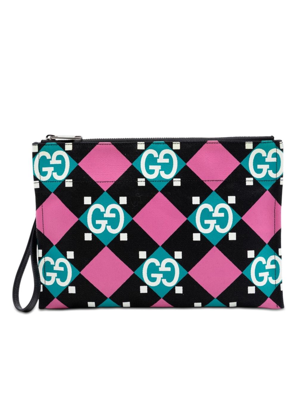 Gucci Jumbo Gg Canvas Geometric Print #341154G38B